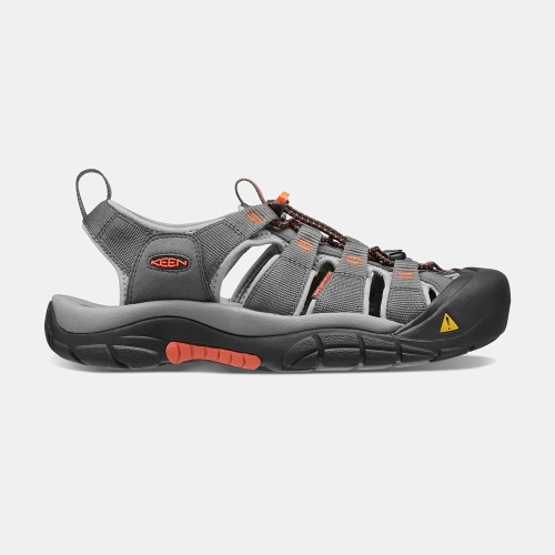 Magasin Chaussures Keen | Chaussures D'eau Keen Newport H2 Homme Grise Orange (FRA659370)